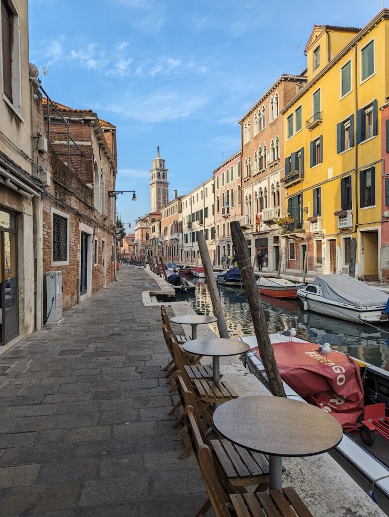 A canal in Venice