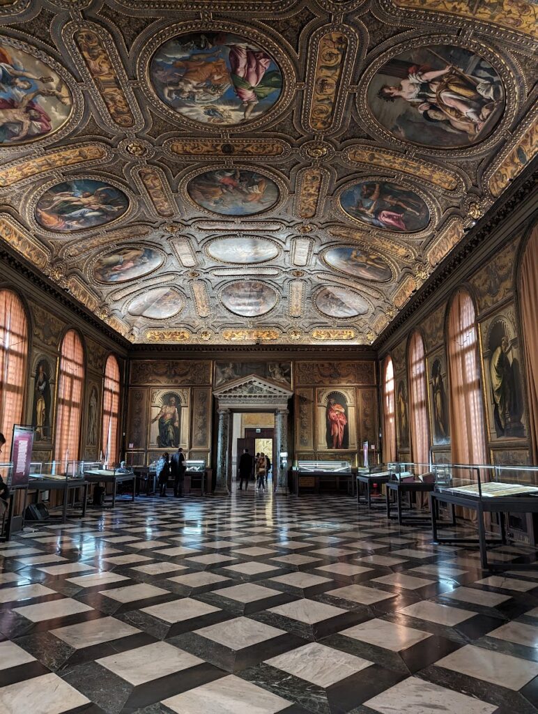 A room inside the Correr Museum